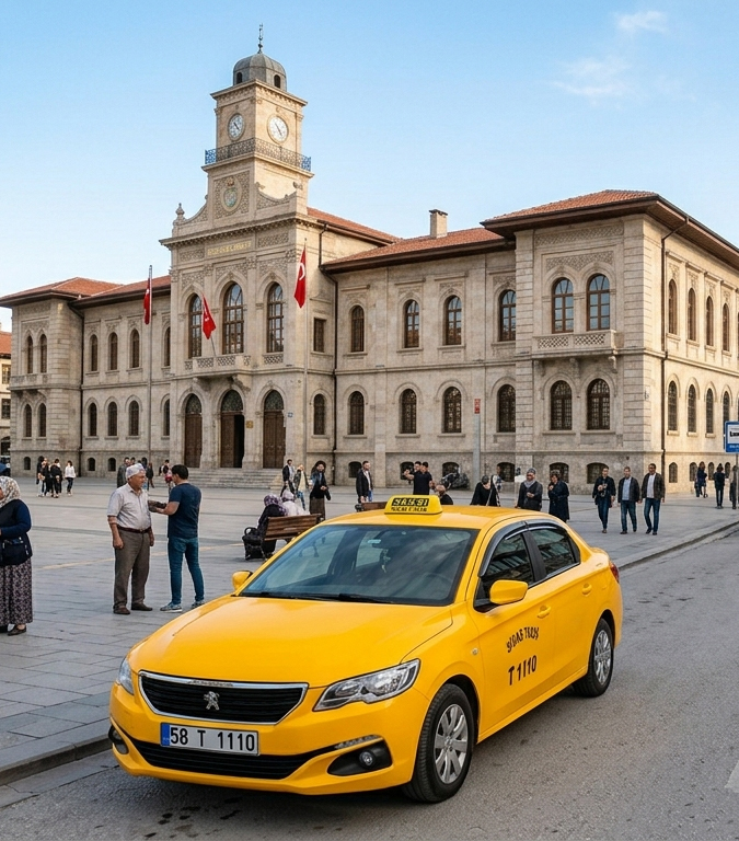 Sivas Taksi Araçlarımız.